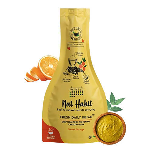 Nat Habit Sweet Orange Fresh Daily Ubtan