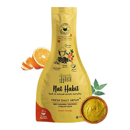 Nat Habit Sweet Orange Fresh Daily Ubtan