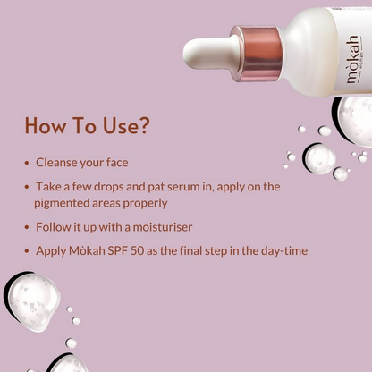 Mokah Woman Mellow Depigmentation Serum