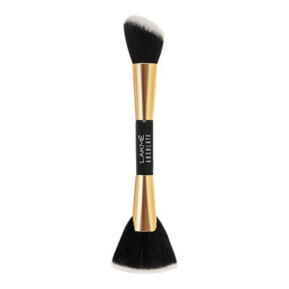 Lakme Absolute Makeup Master Tools - Dual Ended Blush And Contour Brush