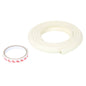 Safe-O-Kid Unique High Density L-Shaped 2 Mtr Long 1 Medium Edge Guard Strip White