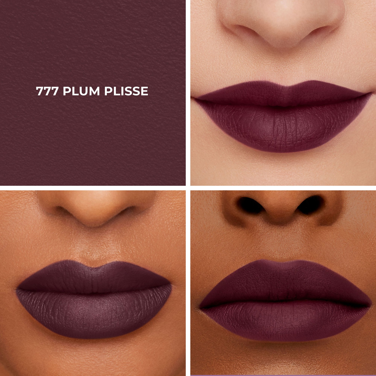 Laura Mercier Caviar Smoothing Matte Lipstick - 777 Plum Plisse