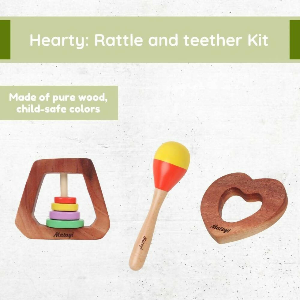 Matoyi Hearty Combo ? Baby Rattles And Teether