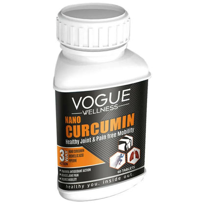 Vogue Wellness Nano Curcumin Tablets
