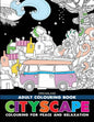 Dreamland Cityscape- Colouring Book for Adults