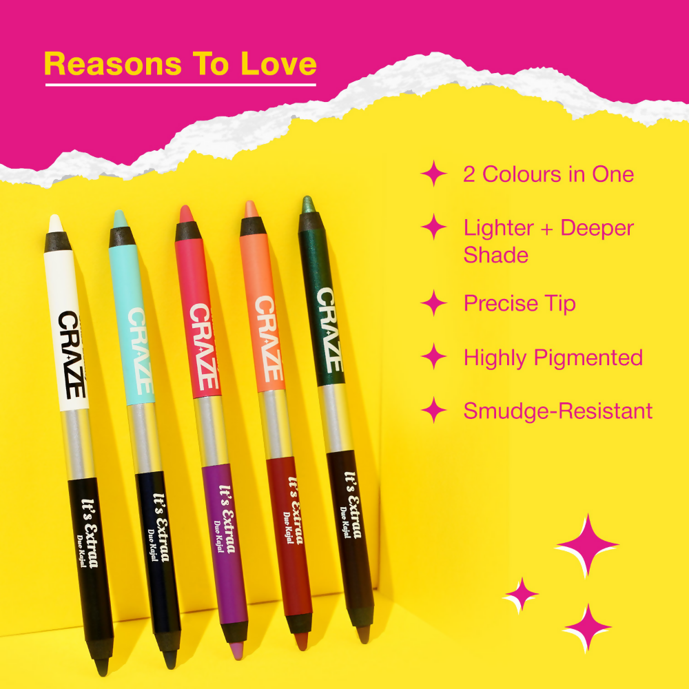 Swiss Beauty Craze It'S Extraa Duo Kajal - 1 - Pretty Little Liars