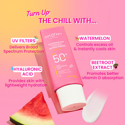 Dot & Key Skincare Watermelon Cooling Sunscreen SPF 50+ PA++++