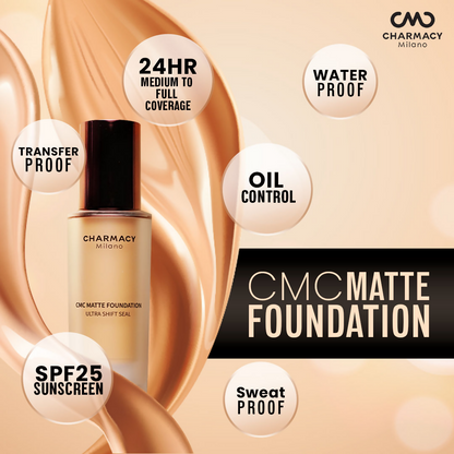 Charmacy Milano CMC Matte Foundation - 01