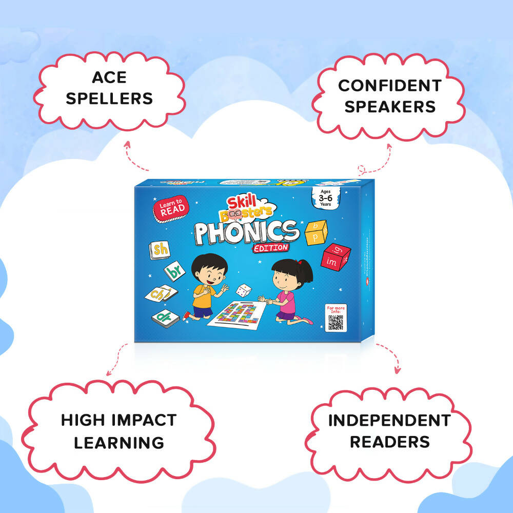 ClassMonitor Phonics Learning Kit with Free Mobile App with Home-Learning Educational kit for Kids of Age 3 Years