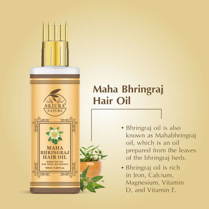 Skiura Nature Maha Bhringraj Hair Oil