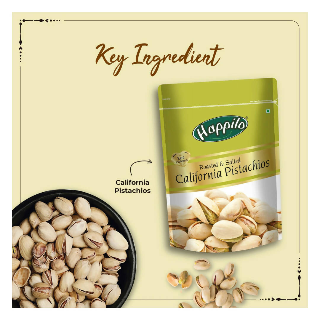 Happilo Freshly Roasted & Salted California Pistachios