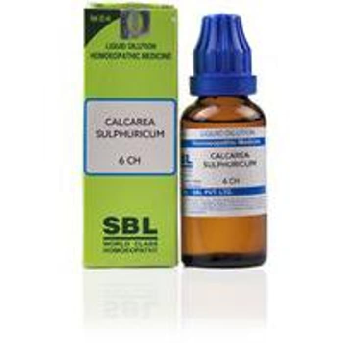 SBL Homeopathy Calcarea Sulphuricum Dilution