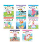 Jolly Kids Copy Colour Books Set of 8| Colouring Books: Animals, Flowers, Dinosaurs, Mermaid, Ocean, Pirates, Princess & Unicorn| Ages 3-10 years
