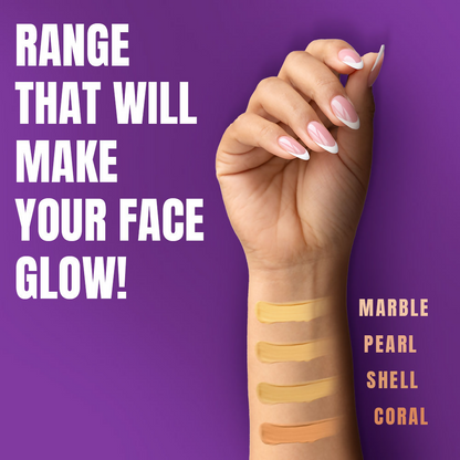 Elle 18 Lasting Glow Foundation - 03 Shell