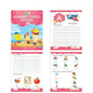 Rising Star Fun Learning Nursery Books Set of 6| Ages 4-5 Years| Alphabet, Cursive & Pattern Writing, Numbers, Colouring, Rhymes & Stories Book