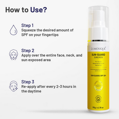 Lumosique Sun Guard Sunscreen Spf 50+