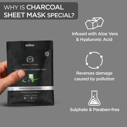 The Man Company Anti-Pollution Sheet Mask