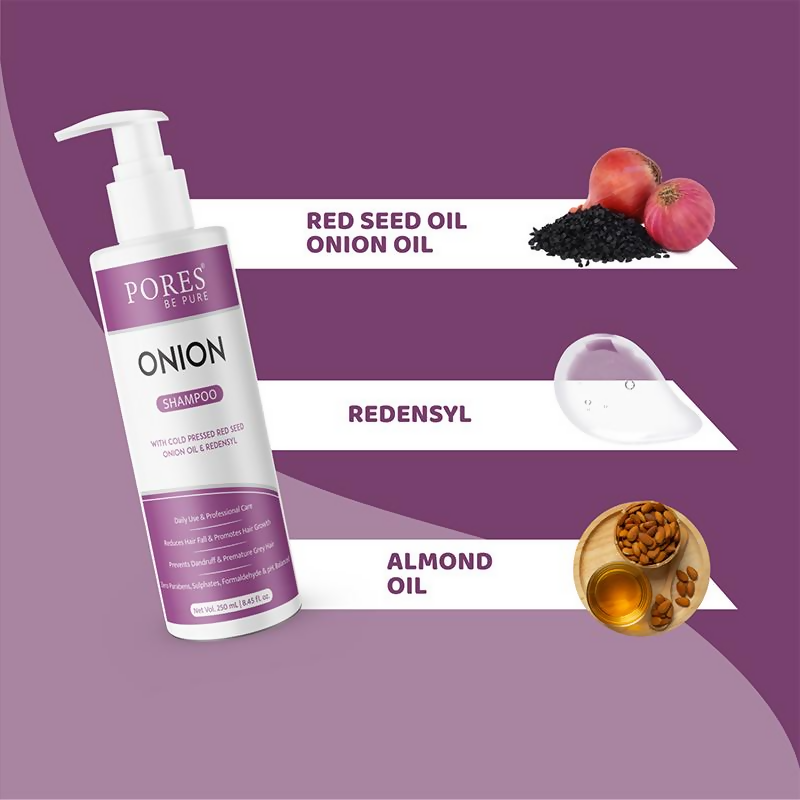 Pores Be Pure Onion Shampoo