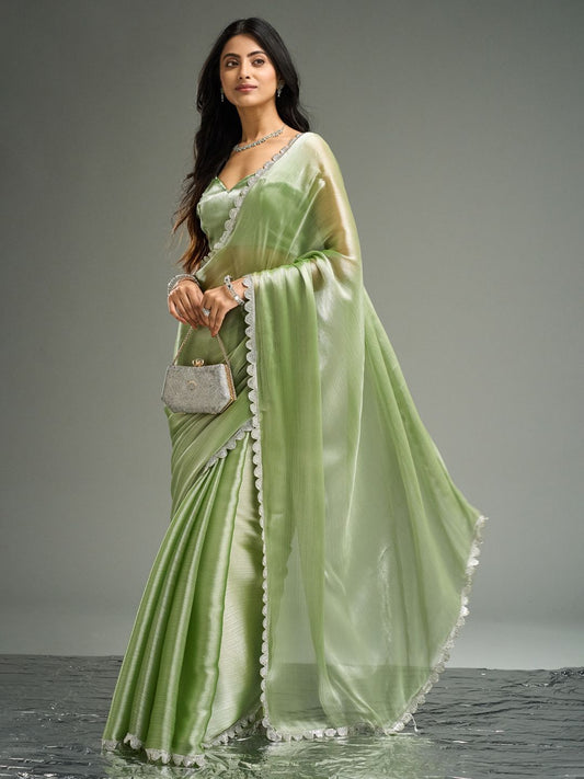 kasee Embellished Silk Blend Saree