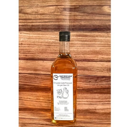 Satjeevan Organic Cold-Pressed Virgin Olive Oil