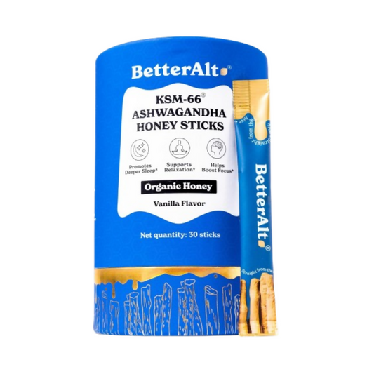 Better Alt KSM-66 Ashwagandha Honey Sticks