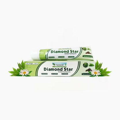Planet Ayurveda Diamond Star Herbal Toothpaste