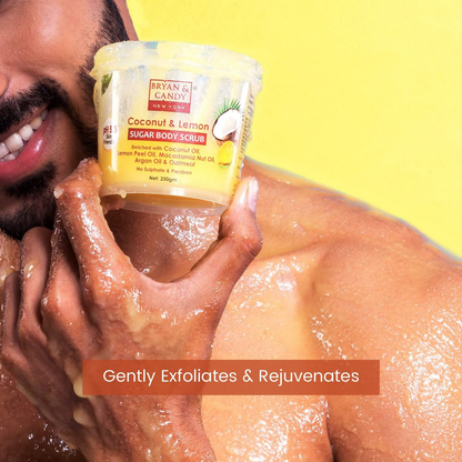 Bryan & Candy Coconut & Lemon Sugar Body Scrub