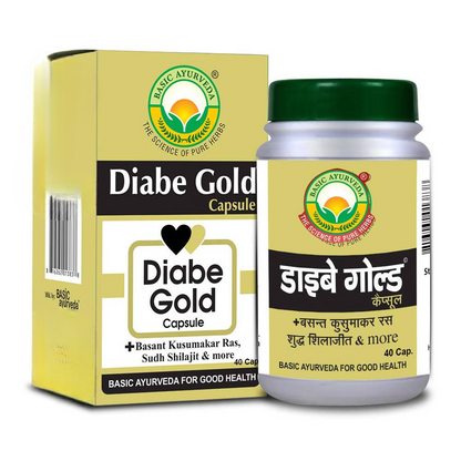 Basic Ayurveda Diabe Gold Capsules