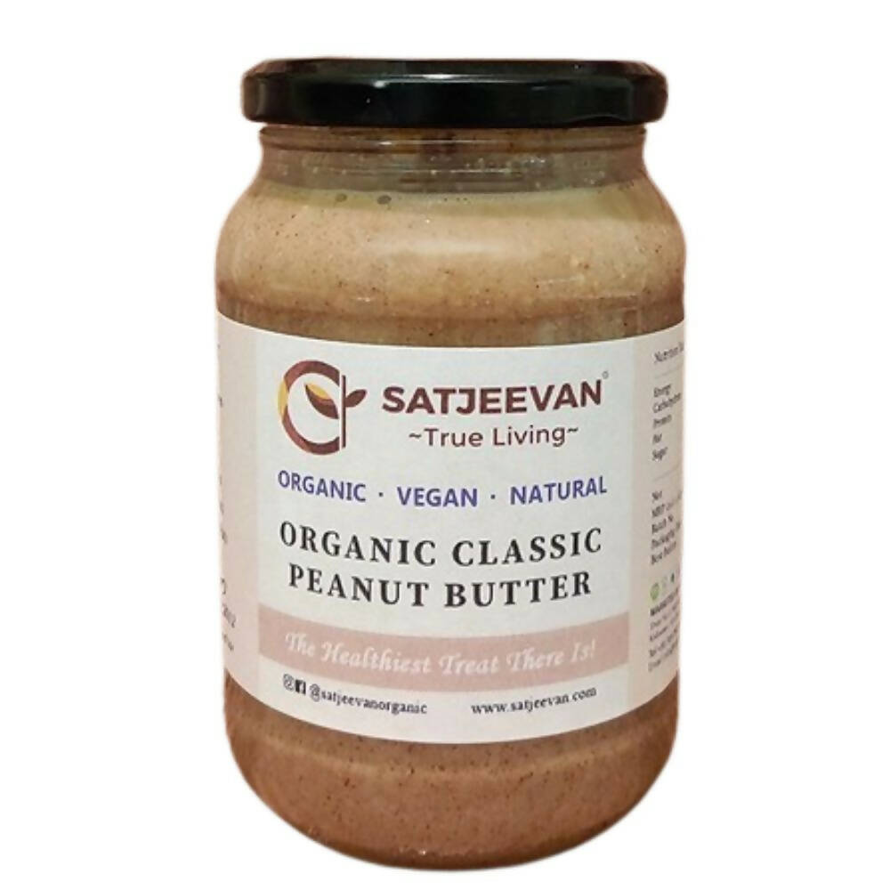 Satjeevan Organic Classic Peanut Butter
