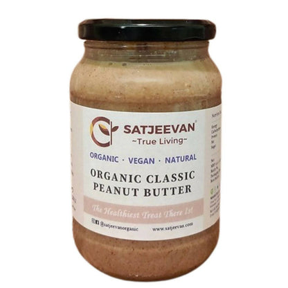 Satjeevan Organic Classic Peanut Butter