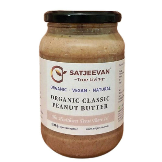 Satjeevan Organic Classic Peanut Butter