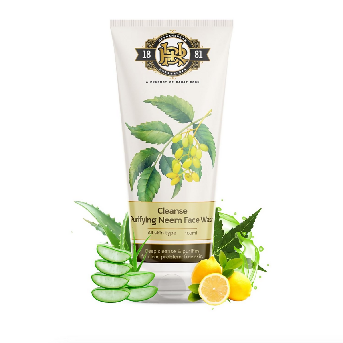 Cleanse Ayurveda Purifying Neem Face Wash