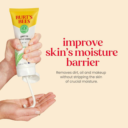 Burt's Bees Gentle Cream Cleanser with Aloe for Sensitive Skin