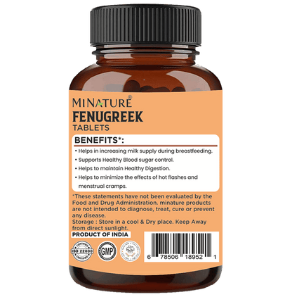 Minature Fenugreek Tablets