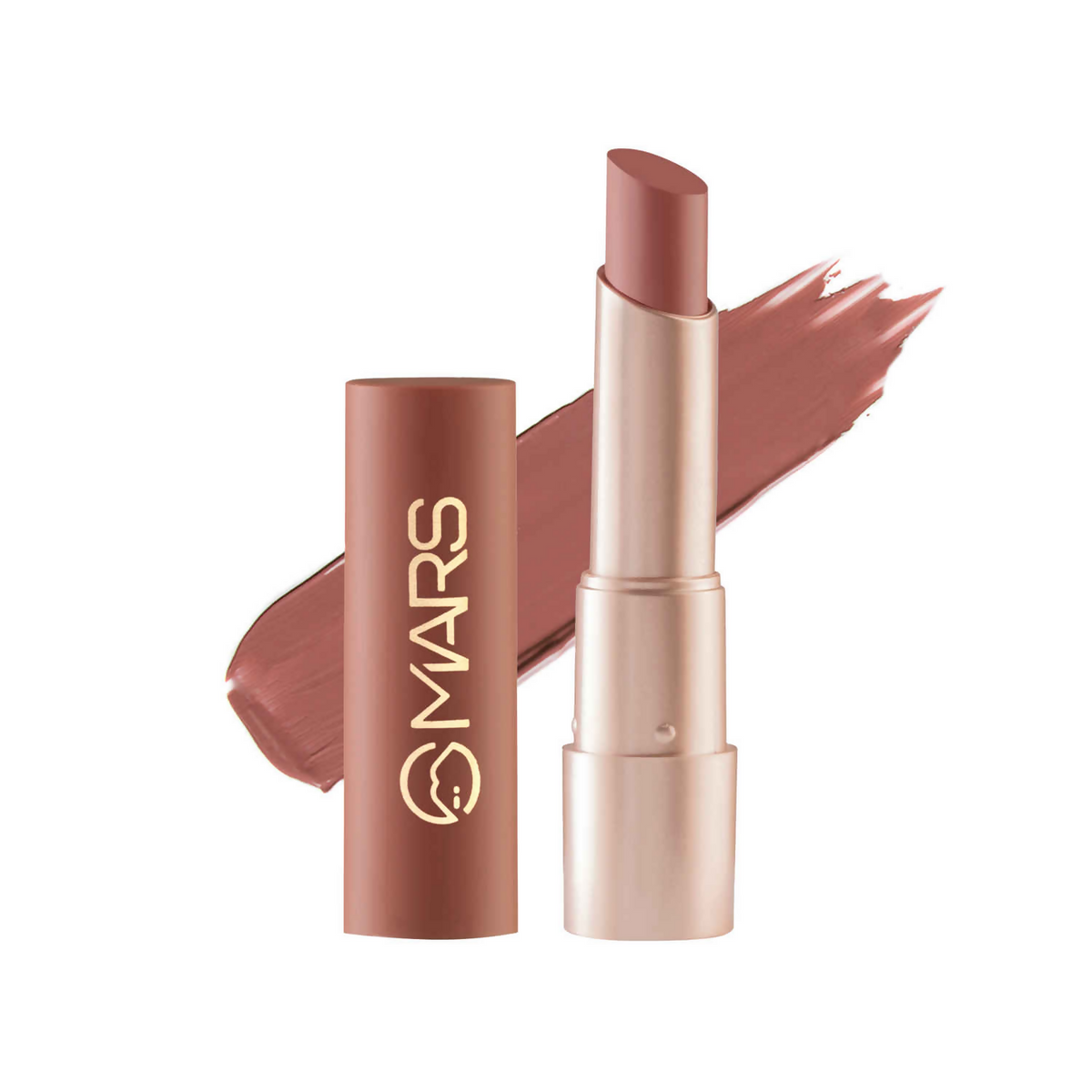 MARS Cosmetics Creamy Matte Long Lasting Lipstick For Women (12-Khoobsurat Kuchipudi)
