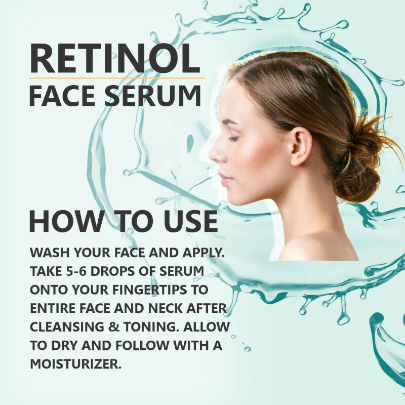 Skiura Nature Retinol 2 % With Vitamin E & Hyaluronic Face Serum
