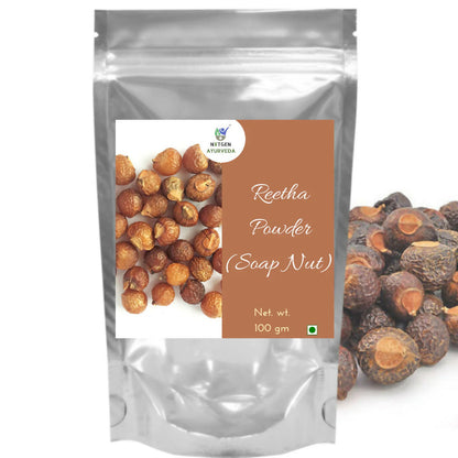 Oilcure Reetha (Soap Nut) Powder