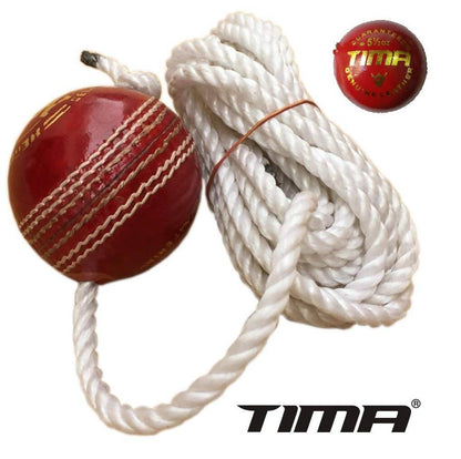 Tima Leather Cricket Shot Practice Hanging Ball