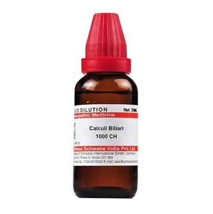 Dr. Willmar Schwabe India Calculi Biliari Dilution