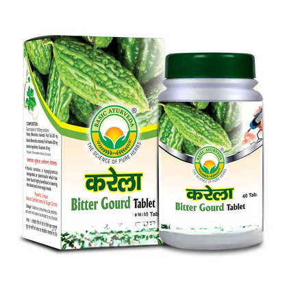 Basic Ayurveda Karela Bitter Gourd Tablet