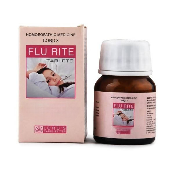 Lord's Homeopathy Flu Rite Tablets