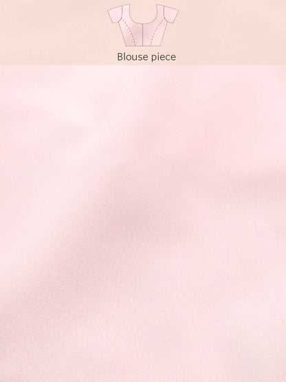 Ahalyaa Women's Traditional wear Saree - Pink