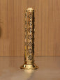 CraftVatika Gold-Toned Incense Holder Agarbatti Stand with Ash Catcher