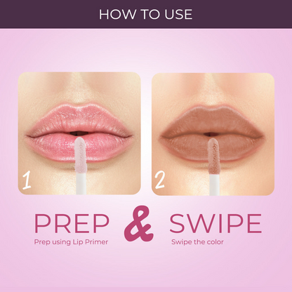 Lotus Make Up Proedit Prep And Swipe Lip Color - PL01 Toffee