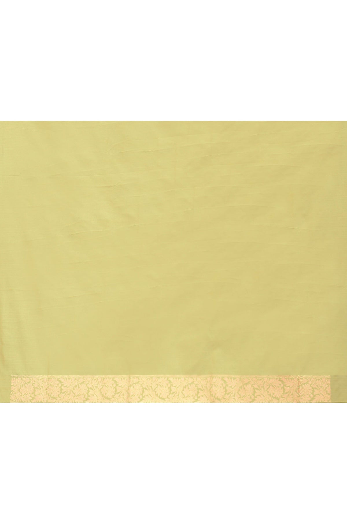 Joban Fashion Light Green Banarasi Katan Pure Handloom Banarasi Silk Saree