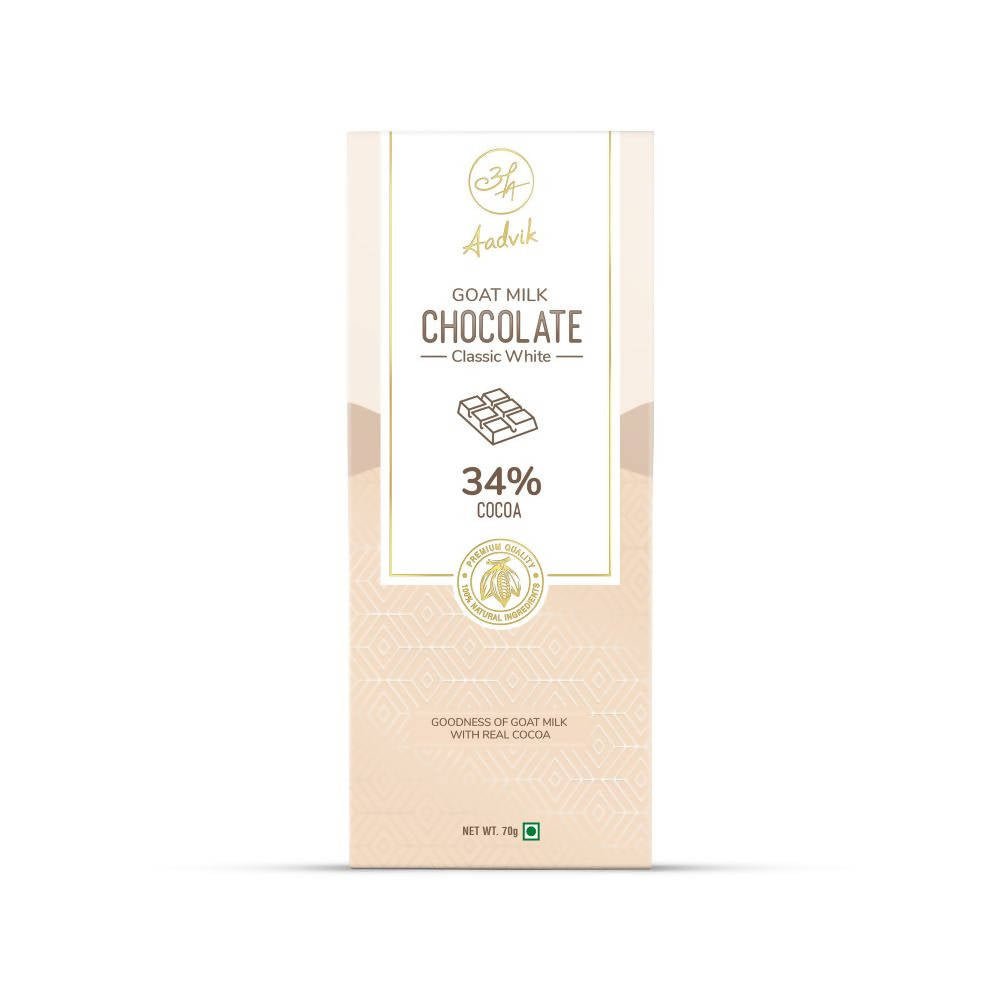 Aadvik Goat Milk Chocolate - Classic White