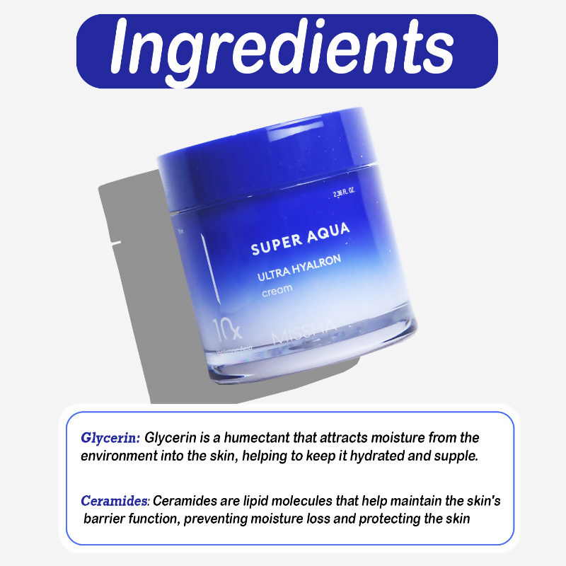 Missha Super Aqua Ultra Hyalron Cream