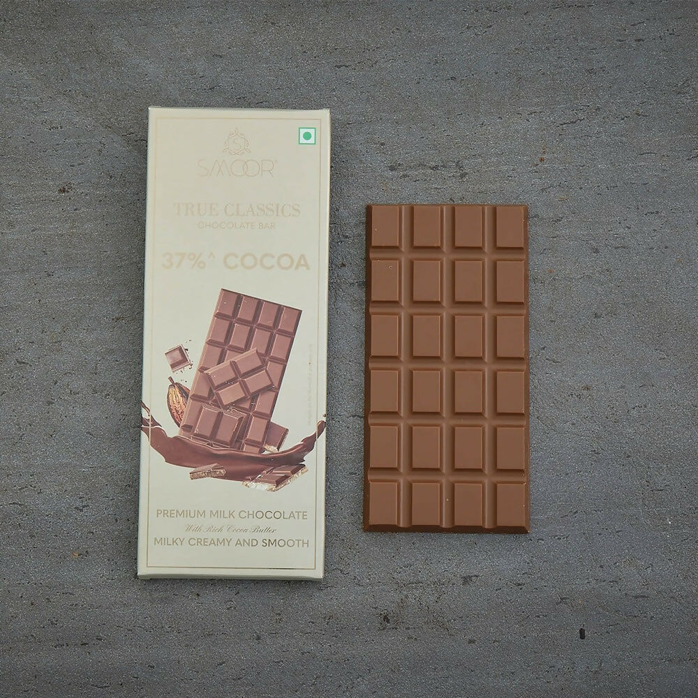 Smoor True Classics 37% Milk Chocolate Bar