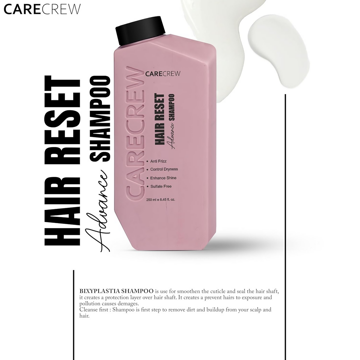 Care Crew Cosmetics Hair Reset Advance Mask
