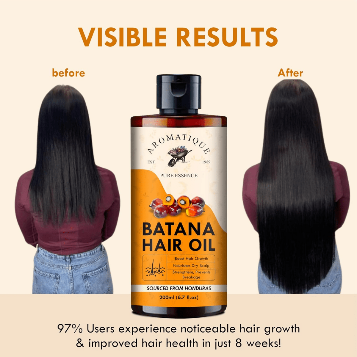 Aromatique Pure Batana Oil For Hair Growth